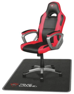 Tappeto simulatore guida Trust 22524 GXT 715 Chair Mat Gaming Black