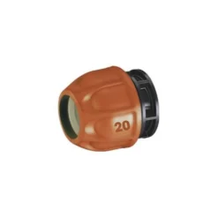 Tappo tubo irrigazione Claber 90327 RAINJET fine linea per tubo PE