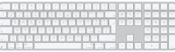 Tastiera computer Apple MXK73T A MAGIC KEYBOARD Touch ID Silver e Whit