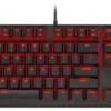 Tastiera computer Corsair CH 910D029 IT K60 Pro Red Light Wired Black