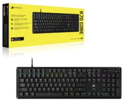 Tastiera computer Corsair CH 910971E IT RGB K70 Core Wired Black