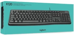 Tastiera computer Logitech 920 002492 K SERIES K120 Wired Black