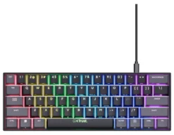 Tastiera computer Trust 24884 GXT 867 Acira Mini Wired Black