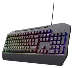 Tastiera computer Trust 24723 GXT 836 Evocx Wired Black
