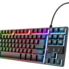 Tastiera computer Trust 25887 GXT 833 Thado TKL Black