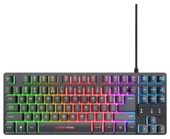 Tastiera computer Trust 25887 GXT 833 Thado TKL Black