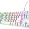 Tastiera computer Trust 25895 GXT 833W Thado TKL White