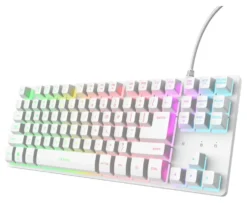 Tastiera computer Trust 25895 GXT 833W Thado TKL White