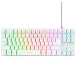 Tastiera computer Trust 25895 GXT 833W Thado TKL White