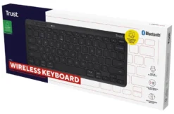 Tastiera computer Trust 24708 LYRA Compact Black