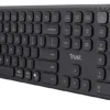 Tastiera computer Trust 25633 Vaiya Black