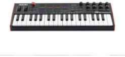 Tastiera controller Akai Professional MPK Mini Plus Black e Red