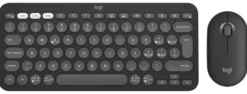 Tastiera e mouse Logitech 920 012221 K SERIES Pebble 2 Combo Graphite