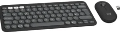 Tastiera e mouse Logitech 920 012221 K SERIES Pebble 2 Combo Graphite