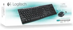 Tastiera e mouse Logitech 920 004512 MK SERIES Mk270 Combo Black