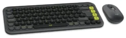 Tastiera e mouse Logitech 920 013115 POP Icon Combo Graphite e Green