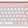 Tastiera e mouse Logitech 920 013117 POP Icon Combo Rose e Off white
