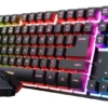 Tastiera e mouse Trust 25983 GXT 832 Thado Combo TKL Black