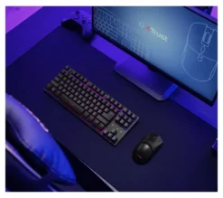 Tastiera e mouse Trust 25983 GXT 832 Thado Combo TKL Black