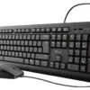 Tastiera e mouse Trust 23971 PRIMO Wired Black