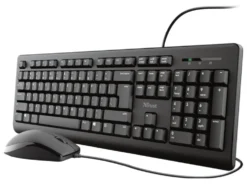 Tastiera e mouse Trust 23971 PRIMO Wired Black