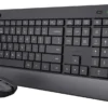 Tastiera e mouse Trust 24530 TREZO Black e Gray