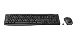 Tastiera e mouse wireless Logitech MK270 con 2,4 GHz