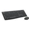 Tastiera + mouse wireless Logitech MK295 Silent Graphite