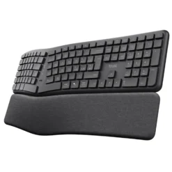 Tastiera wireless ergonomica Trust Keyra multi-dispositivo