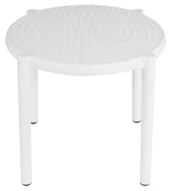 Tavolino da esterno Amicasa CT 226 RAVELLO Bianco