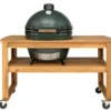 Tavolo in legno di Eucalipto per Big Green Egg XL