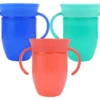 Tazza bimbo bordo antigoccia 360°con manici Nuby NV04040 Assortito