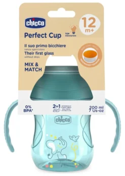 Tazza bimbo Chicco 00069512500000 PERFECT CUP Azzurro