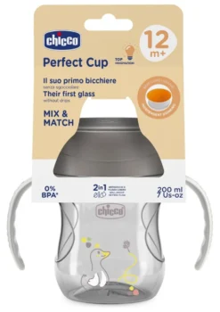 Tazza bimbo Chicco 00069513500000 PERFECT CUP Grigio