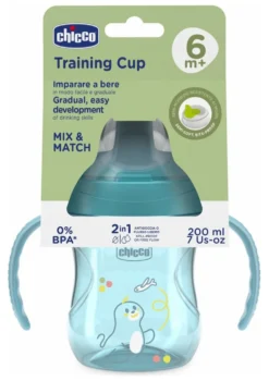Tazza bimbo Chicco 00069212500000 TRAINING CUP Azzurro