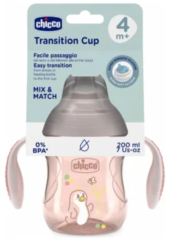 Tazza bimbo Chicco 00006911150000 TRANSITION CUP Rosa