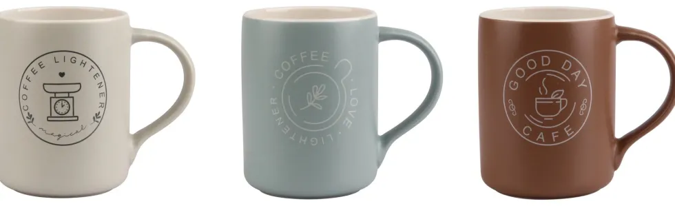 Tazza mug Amicasa Art 7 COFFEE Assortito