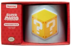 Tazza mug Paladone PP15851NN SUPER MARIO Embossed Block? Bianco multic
