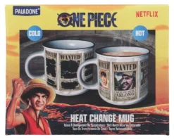 Tazza mug Paladone PP14649OPNF ONE PIECE Wanted Heat Color Change
