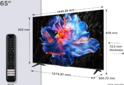 Tcl Tvc Led 65 4K Uhd Google Tv Wifi Cert Lativu 4K