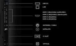 Tcl Tvc Qd Miniled Fald 75 Uhd 4K 144Hz Onkyo 2.1 40W