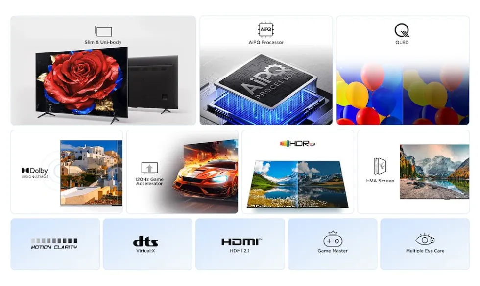 Tcl Tvc Qled 75 4K Uhd Google Tv Wifi Cert Lativu 4K