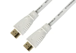 TECHLY CAVO HDMI 0,5 METRI TERMINALI ORO ETHERNET 4K BIANCO RETAIL