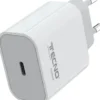 TECNO ALIMENTATORE CARICA RAPIDA TYPE C 20W 3A BIANCO TC-882