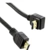 TECNO CAVO HDMI 10 METRI TERMINALI ORO CON UNO CURVO SUPPORTA 4K