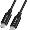 TECNO CAVO TYPE C DATI E CARICAVELOCE 1MT NERO TC-171