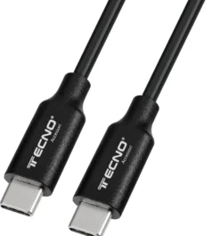 TECNO CAVO TYPE C DATI E CARICAVELOCE 1MT NERO TC-171
