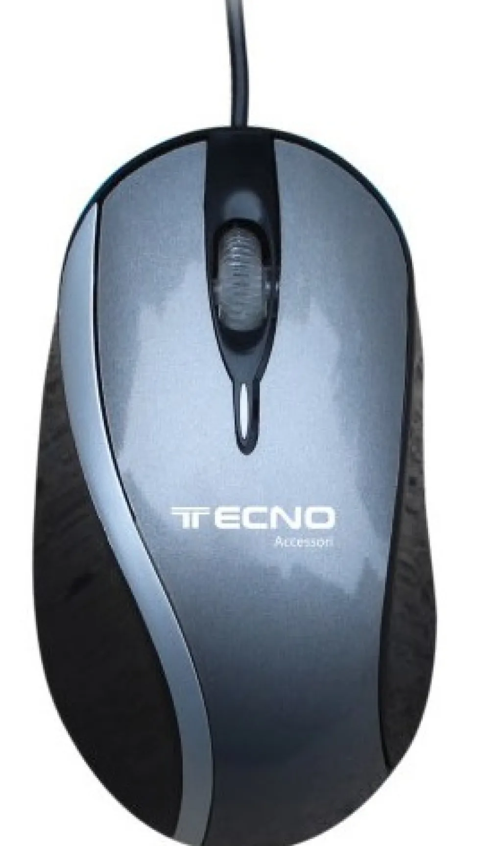 TECNO MOUSE OTTICO USB 1200DPI CAVO 120CM SILVER RETAIL TC-40