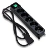 TECNOWARE MULTIPRESA PER UPS IEC 5POSTI SCHUKO/ITA 10A NERO FMP5IECIG