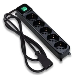 TECNOWARE MULTIPRESA PER UPS IEC 5POSTI SCHUKO/ITA 10A NERO FMP5IECIG